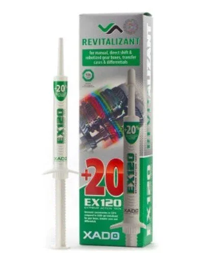 XADO EX120 mechaninėms pavarų dėžėms ir reduktoriams