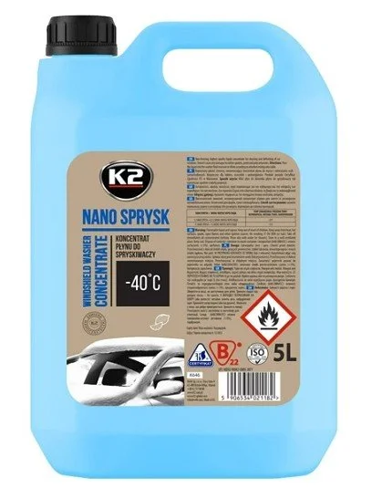 K646 K2 Stiklo plovimo skystis 5L -40 C