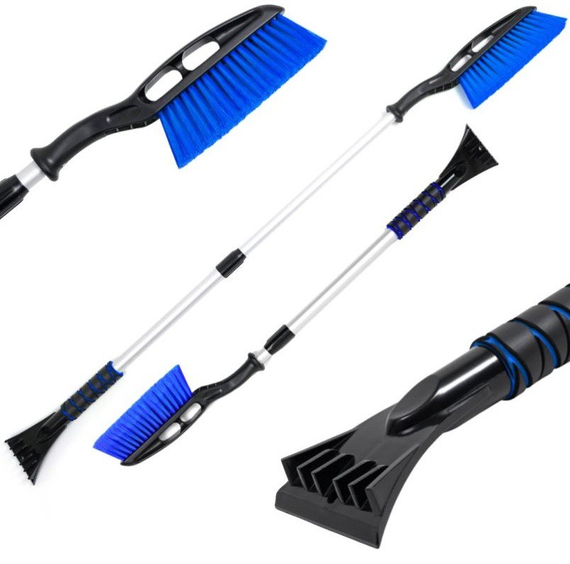 AZ207  K2 teleskopinis šepetys ir grandiklis