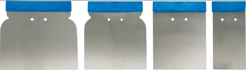 06290 TOYA  Glaistyklės nerūdijančio plieno, 4 vnt.