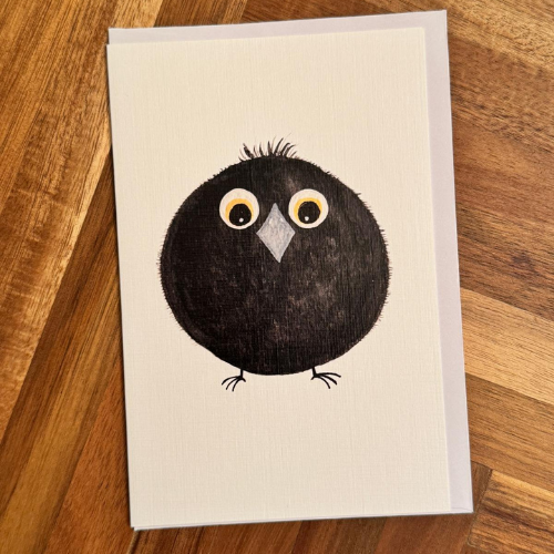 Crow 4"x 6" Card