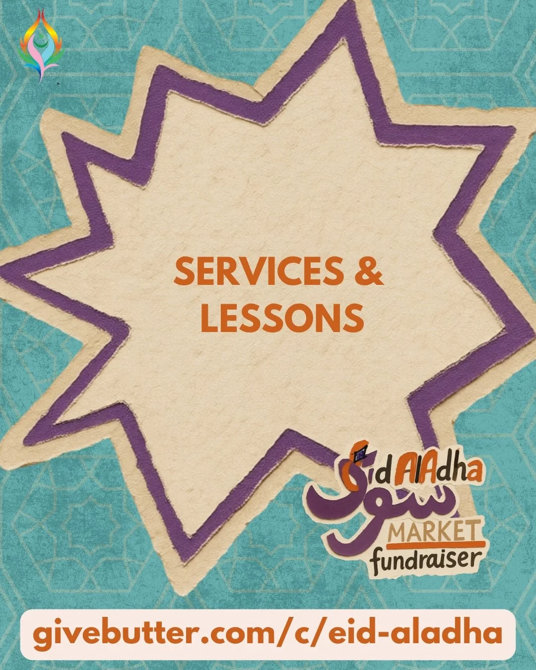 Our Services and Lessons being offered for our Eid Al Adha Market Fundraiser! Last 3 Days to Bid!!

Donate: givebutter.com/c/eid-aladha/auction