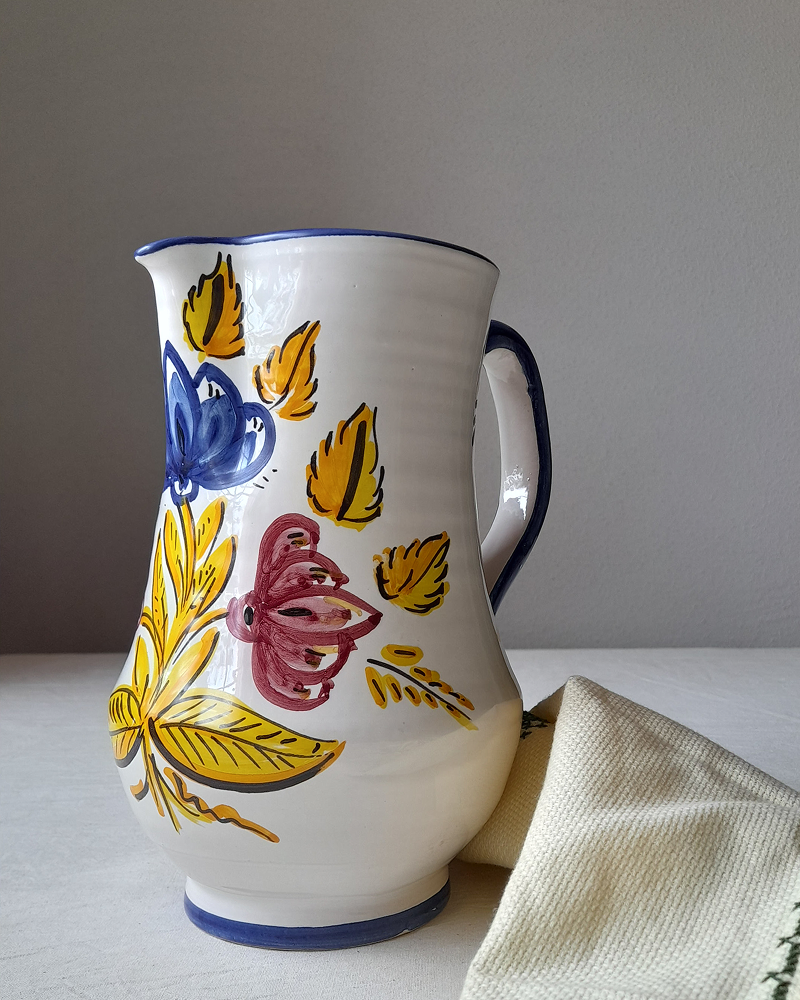 Azafran Spanish Ceramic Pitcher - CASA PLETORICA.png