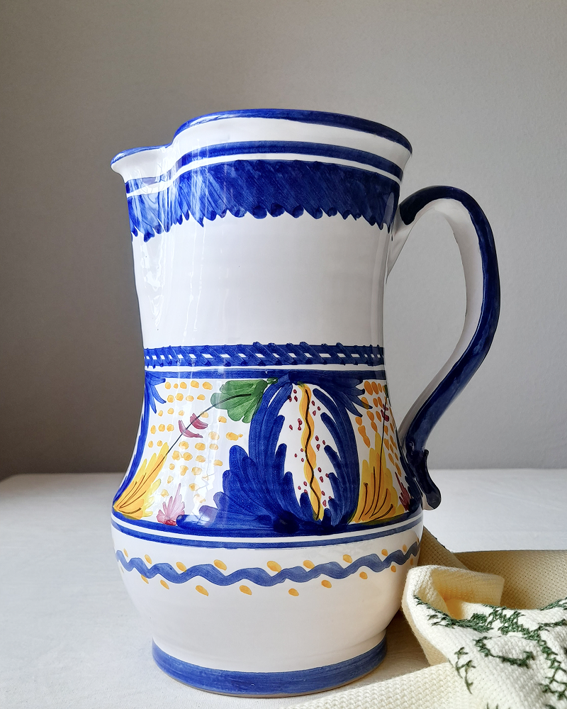 Vendimia Spanish Ceramic Pitcher - CASA PLETORICA.png