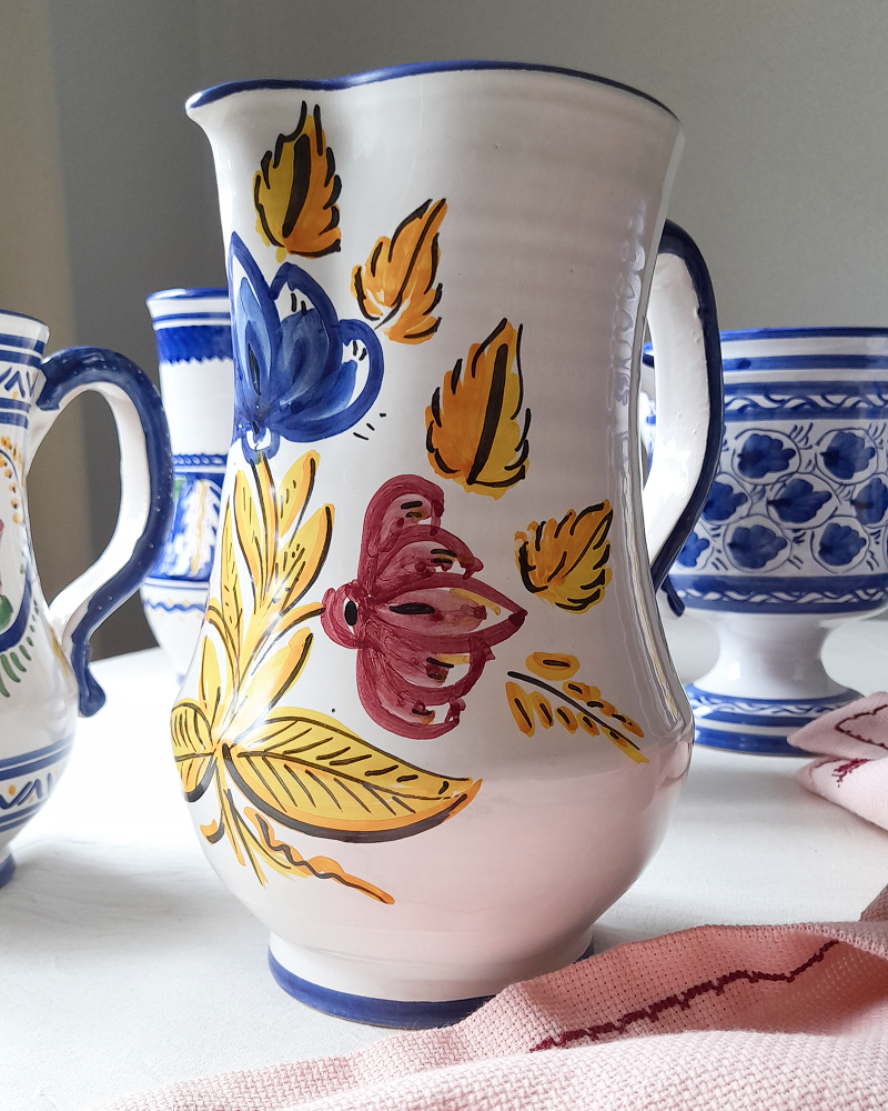 Azafrán Spanish Ceramic Pitcher