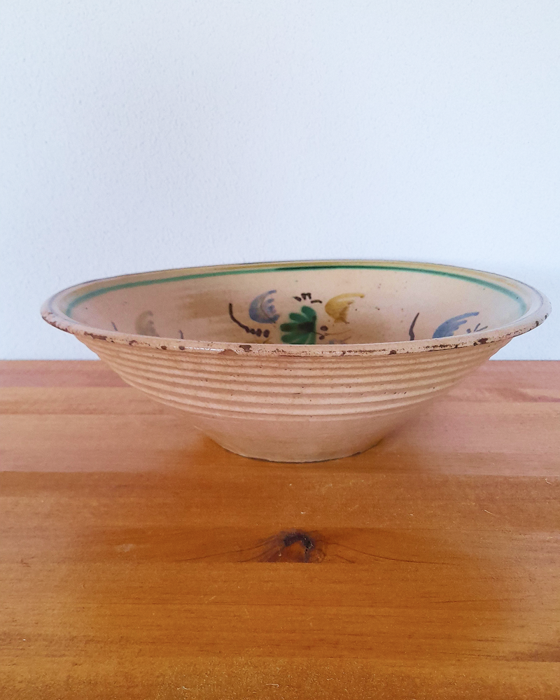 Antique Castilla Remolino Lebrillo Bowl - Profile -CASA PLETORICA.png