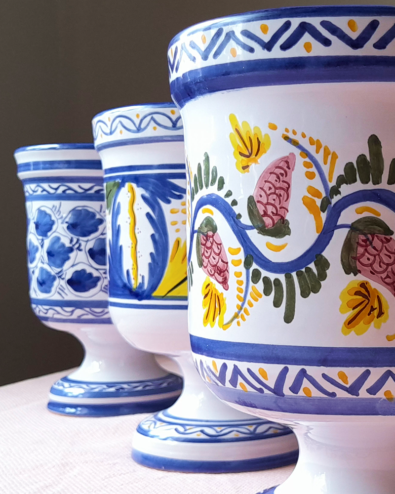 Pámpano  Spanish Ceramic Vase