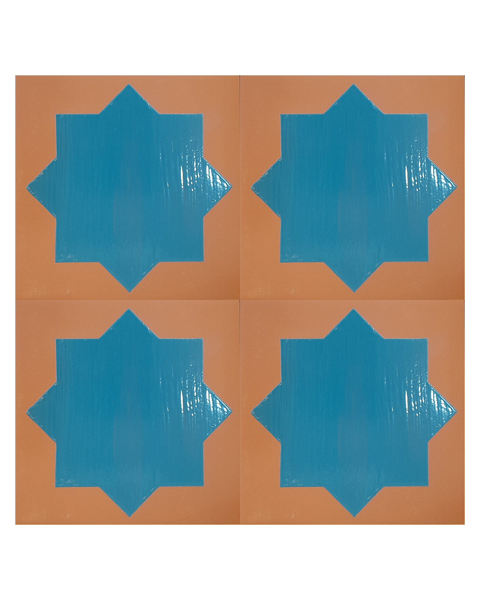 Estrella 8-Point Star with Terracotta Finish - Light Blue - Group - Ceramic Tiles - CASA PLETÓRICA.png (Copy)