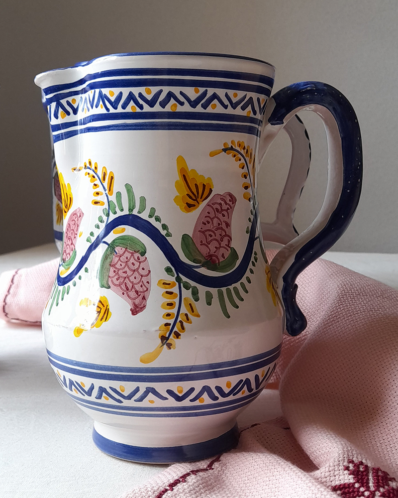 La Parra Spanish Ceramic Pitcher - CASA PLETORICA.png
