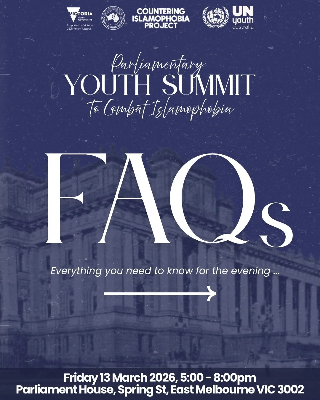 ‼️Attention to all registered attendees of the now sold-out Parliamentary Youth Summit‼️

Swipe through to find essential FAQs and important information for tomorrow&rsquo;s event. 

We can&rsquo;t wait to see you there!