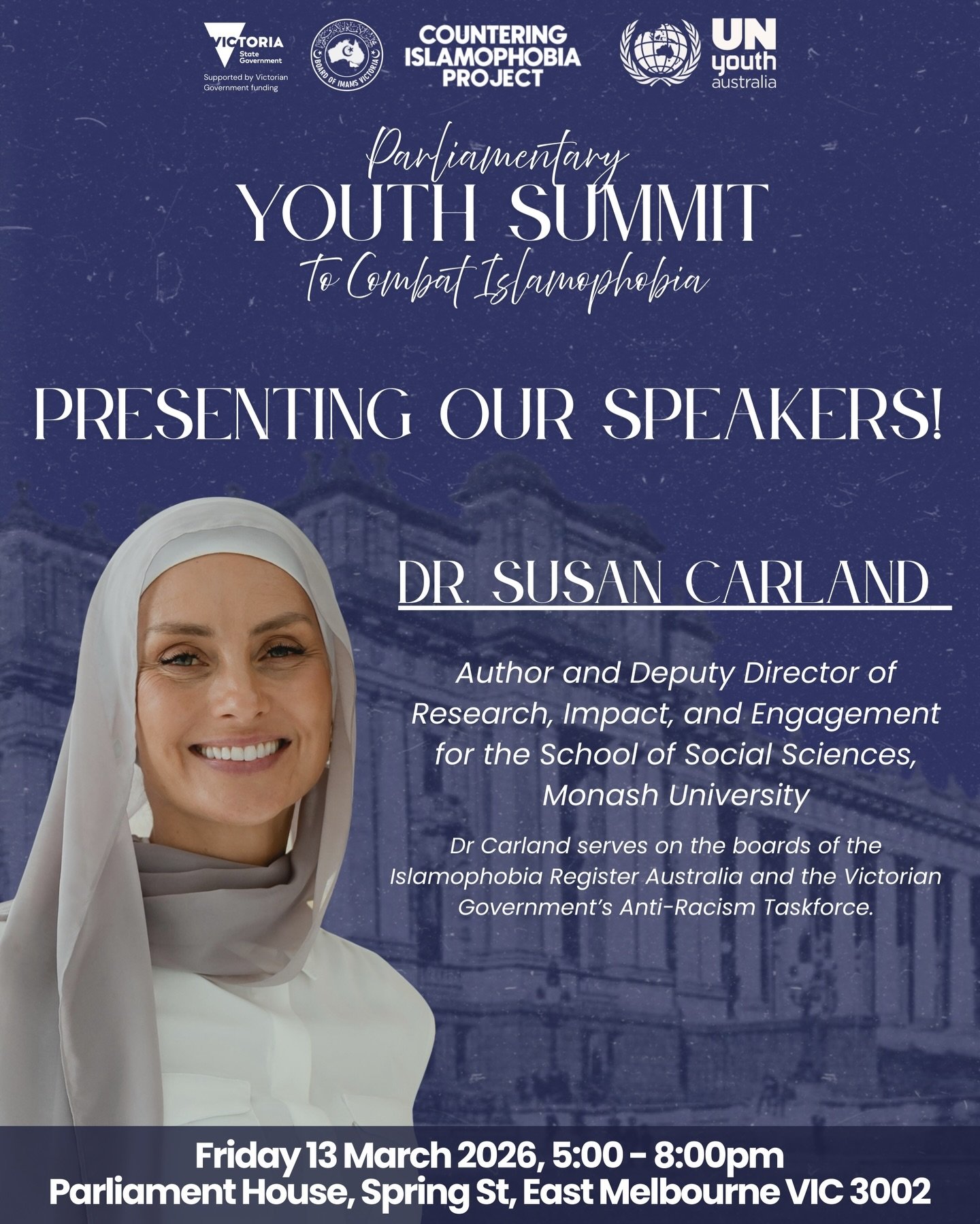 How do media narratives shape the way society sees Muslim women? 🧕

Constant exposure to negative stereotypes and attitudes, reinforces prejudice and affects how Muslim women in particular, are seen by society.

Join us at the Youth Summit where Dr.