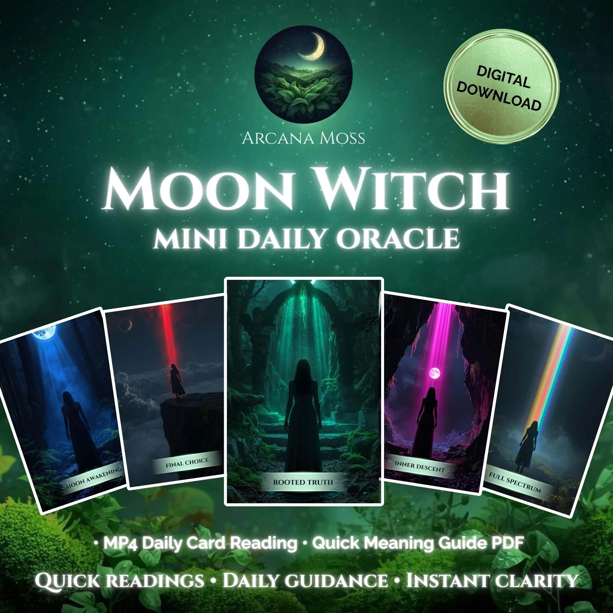 Moon Witch Oracle Deck - Digital Edition