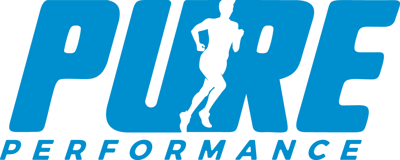 Pike Performance logo featuring a silhouette of a running woman integrated into the word 'Pike' in blue text.