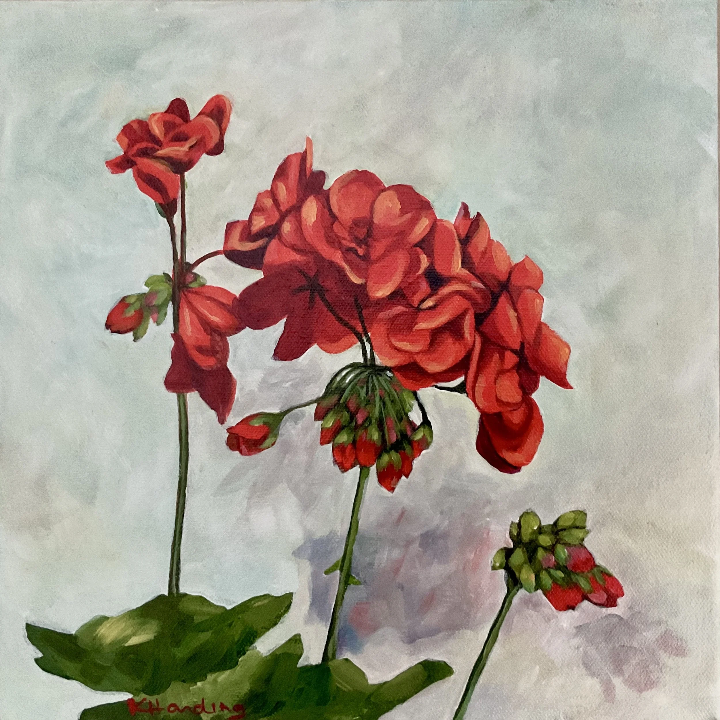 "Blooming Geranium"