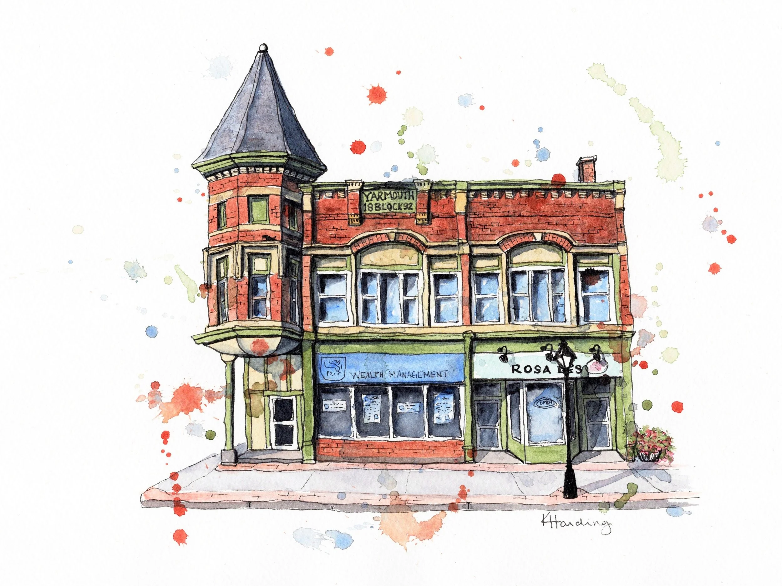 "Yarmouth Block" Yarmouth, NS