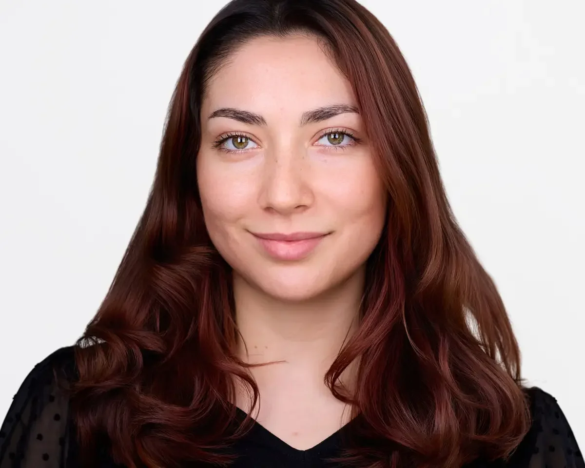Professional headshot, composed expression, white background, Greater Hartford Connecticut, photographed by Scott Parker Photo