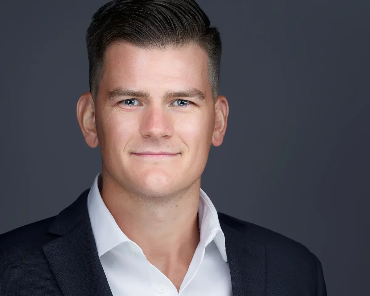 Confident and approachable professional headshot — Connecticut photographer Scott Parker