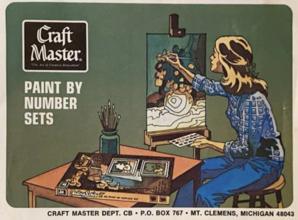 Craft Master Paint By Numbers Sets