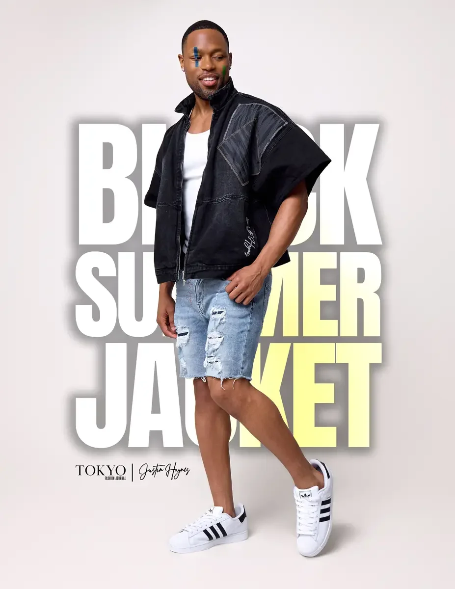 Black Summer Jacket collection lookbook — JUS10H photographed by Scott Parker Photo