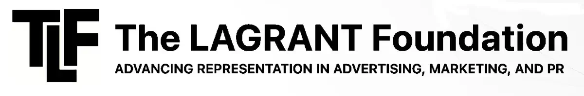The LAGRANT Foundation logo, advancing representation in advertising marketing and PR, nonprofit photography client of Scott Parker Photo