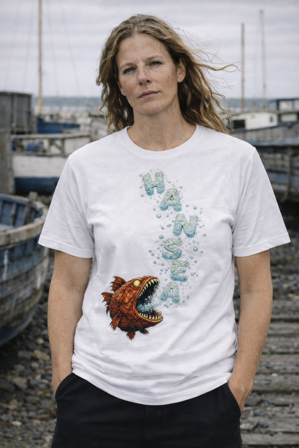Hansea Fish Burp T-Shirt