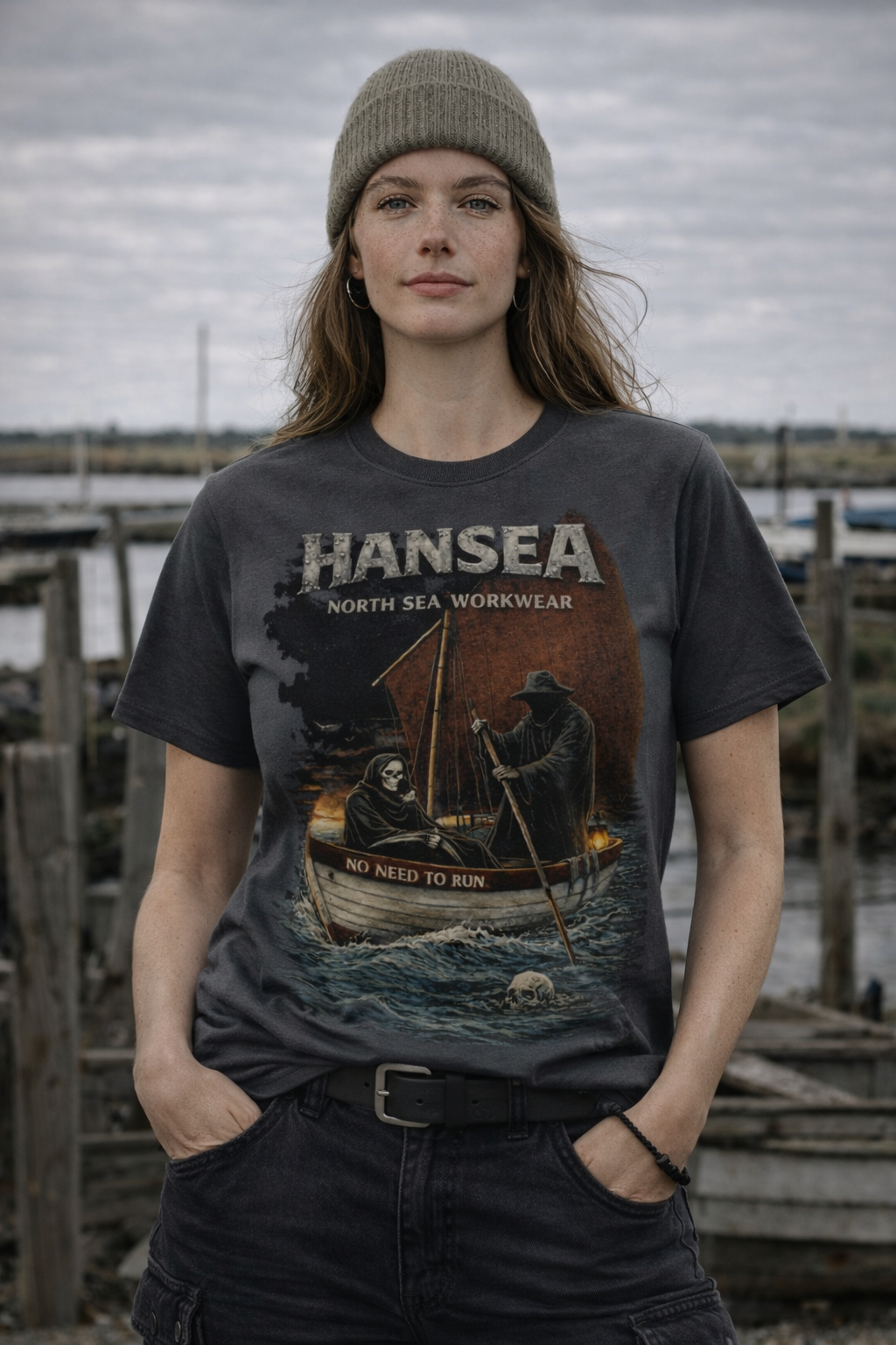 HANSEA No Need To Run T-Shirt