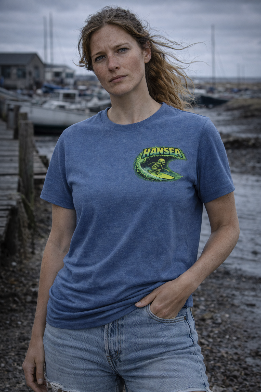 HANSEA Slime Surfer T-Shirt