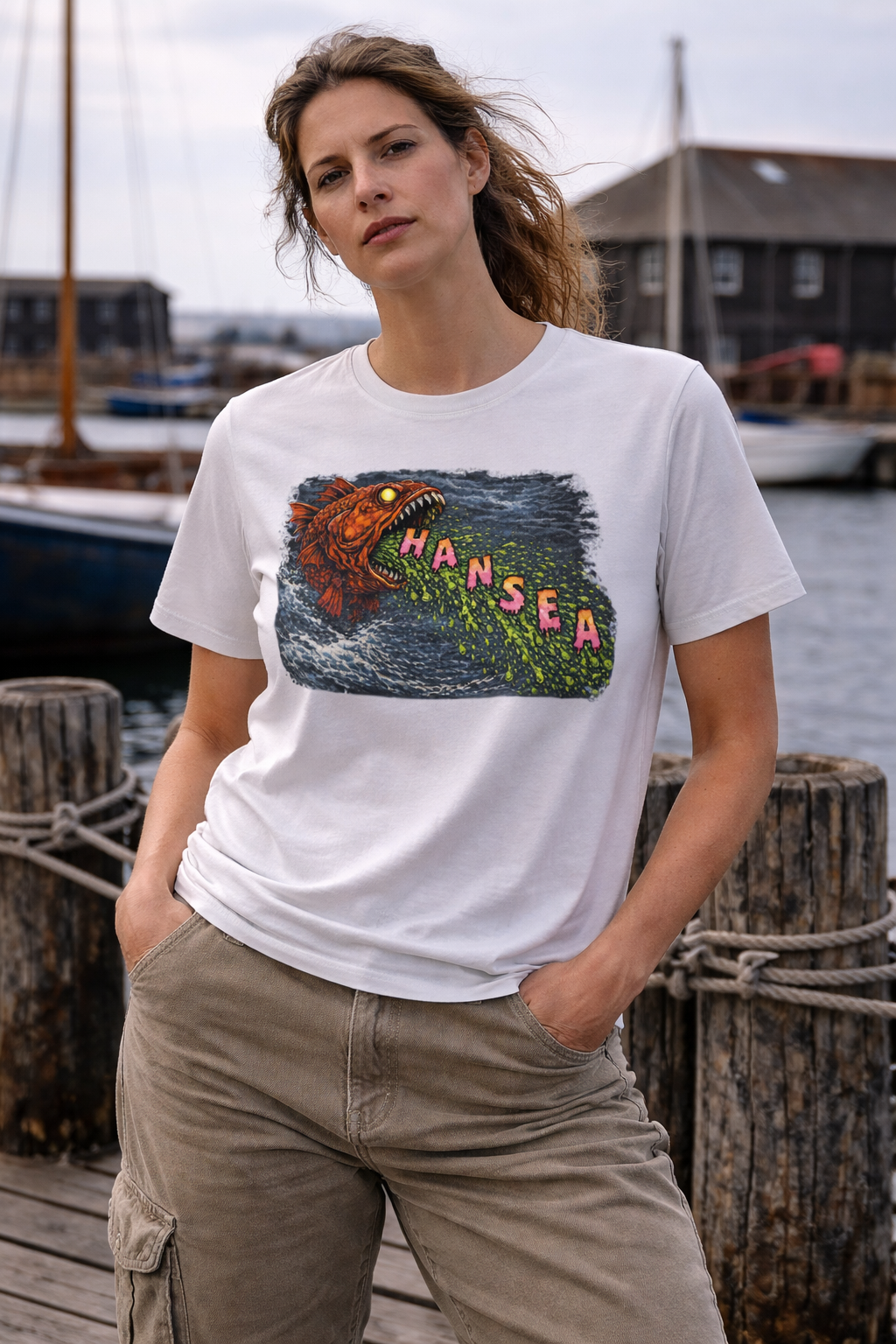 Hansea Fish Puke T-Shirt