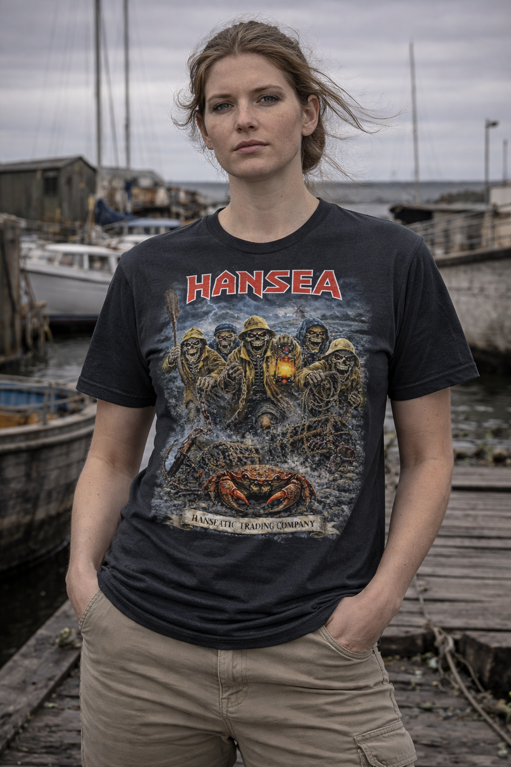 Hansea Mermaids - The Dead Don't Sleep T-Shirt