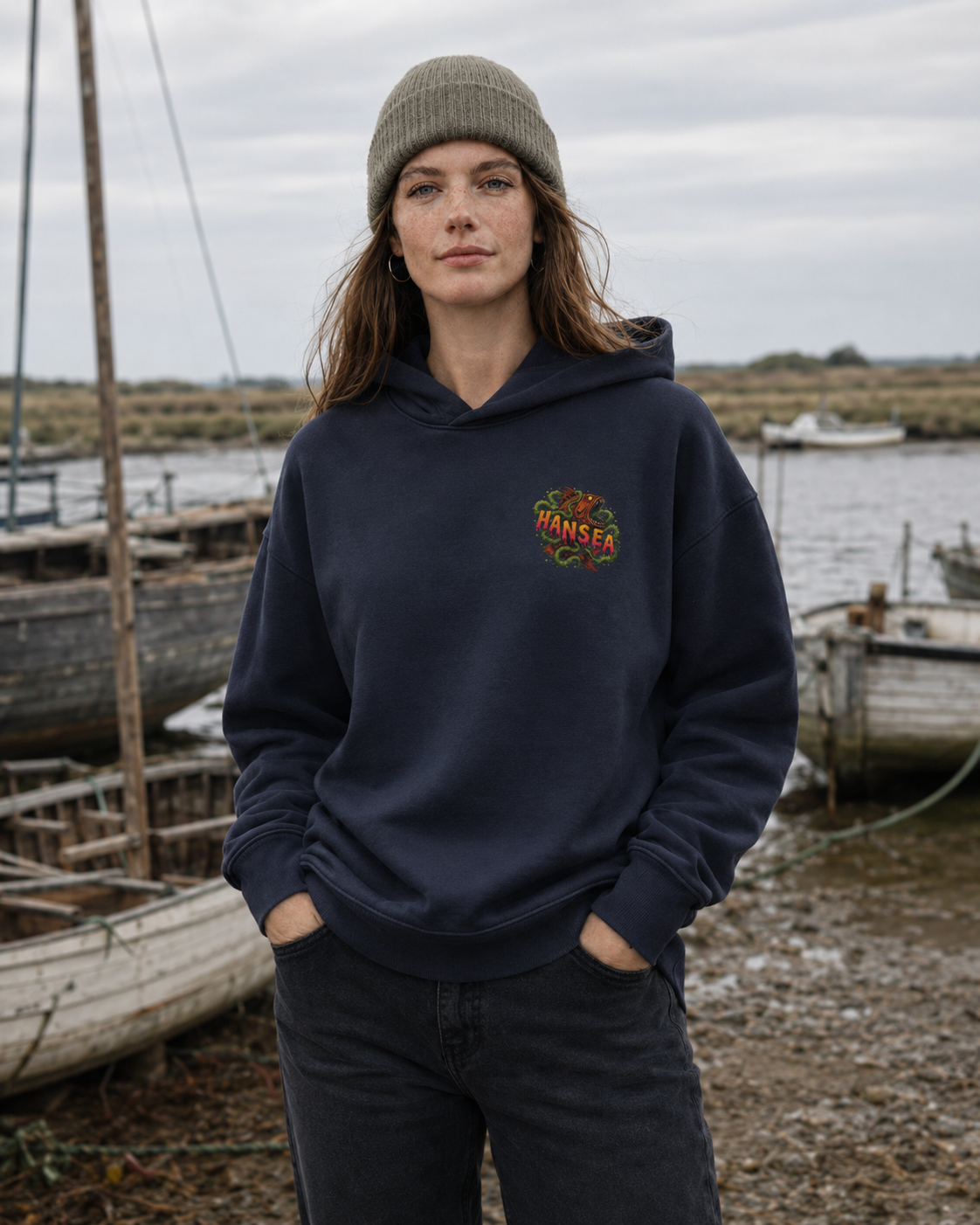 Hansea Deep Sea Extra Heavyweight Hoodie