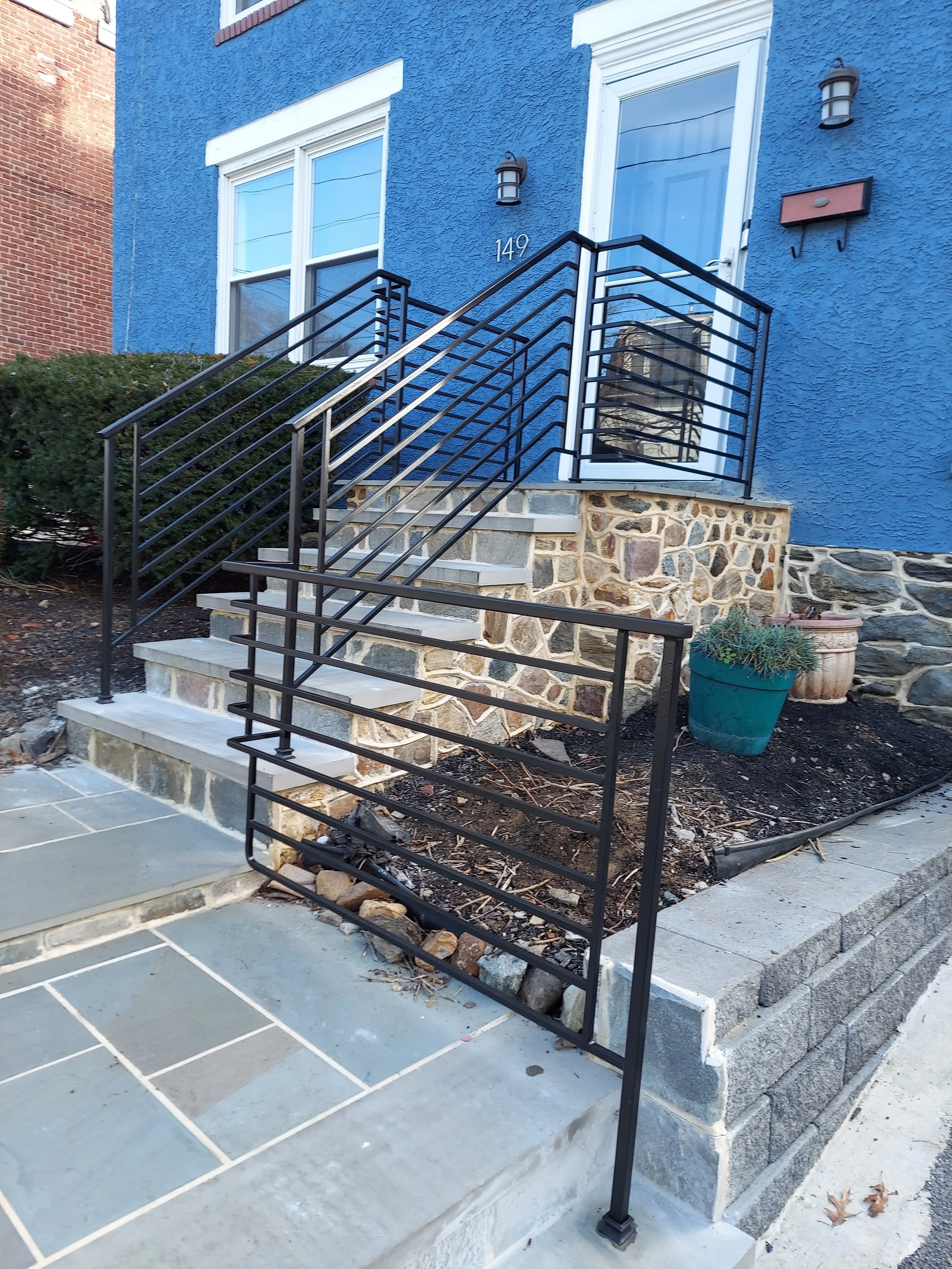 Railings Interior and exterior built and installed    call or text 215-247-7703
