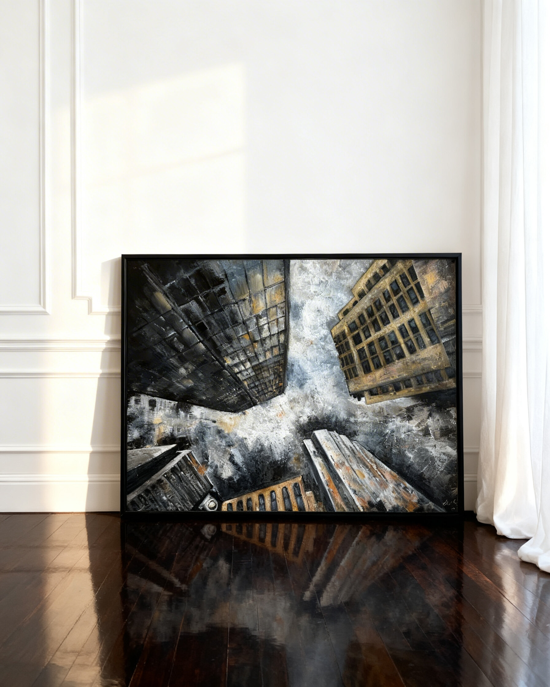 Compression of the City I - Vertical Weight