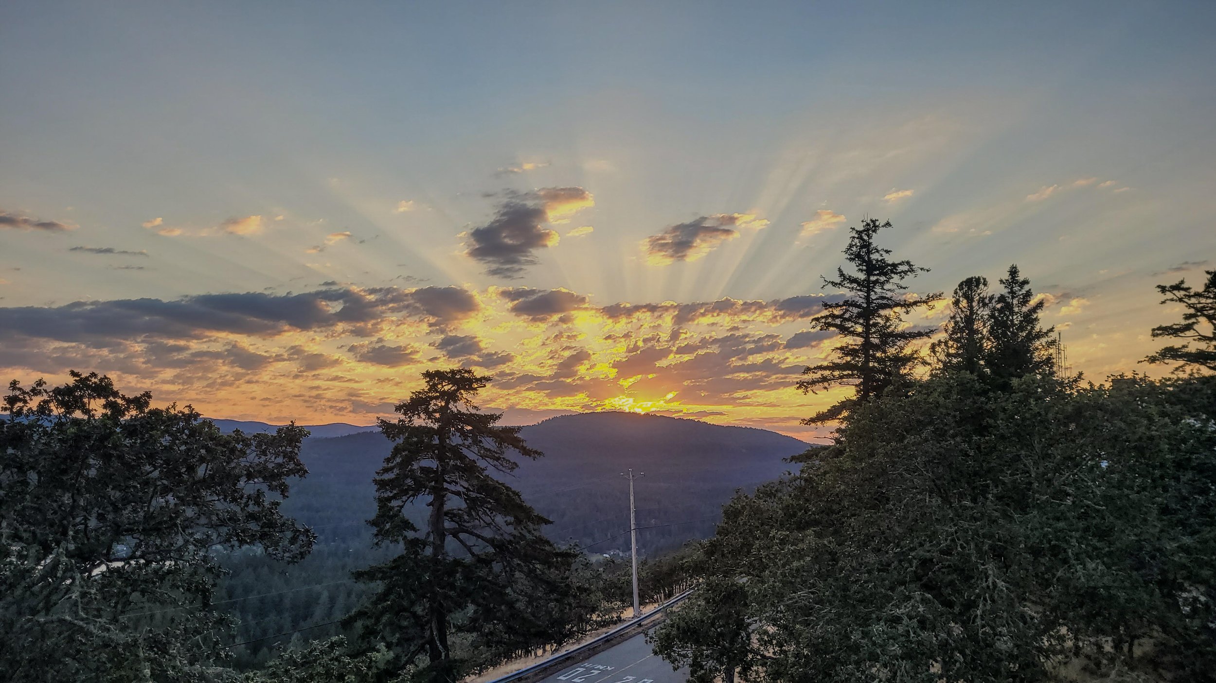 Sunset from Observatory Hill
