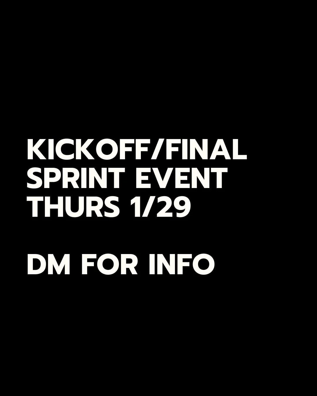 We are having an event from 7:30 to 9pm in South Charlotte on Thursday January 29th. DM me if you are interested in coming!