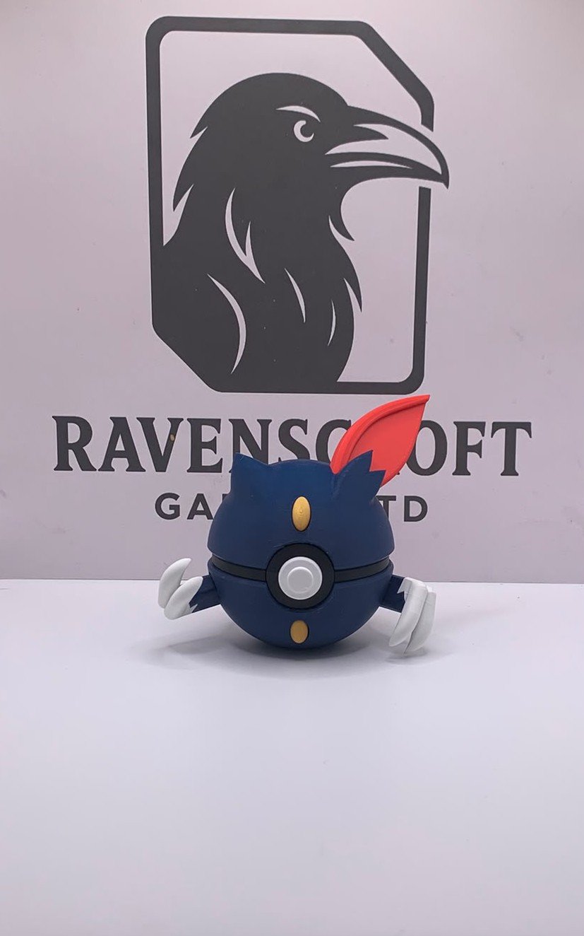 Sneasel  Character Ball | 3D Printed Display Collectable