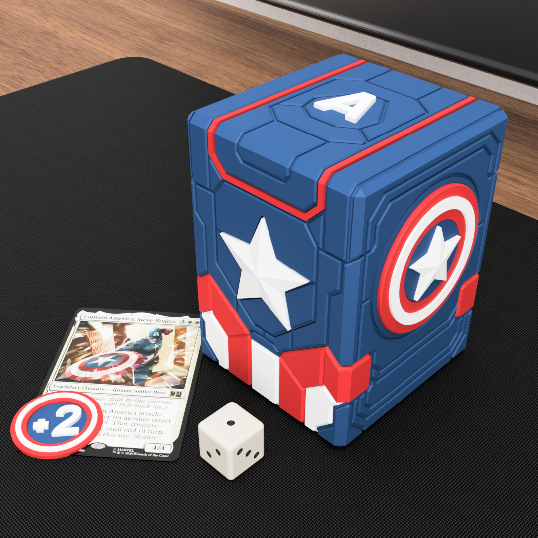 Magic: The Gathering Deck Box - Captain America