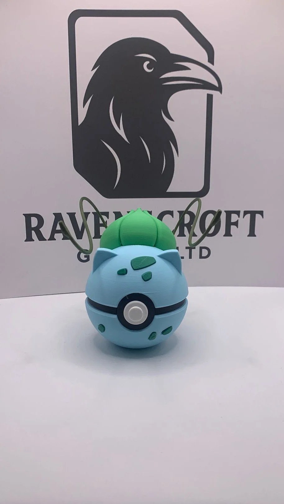 Bulbasaur Character Ball | 3D Printed Display Collectable