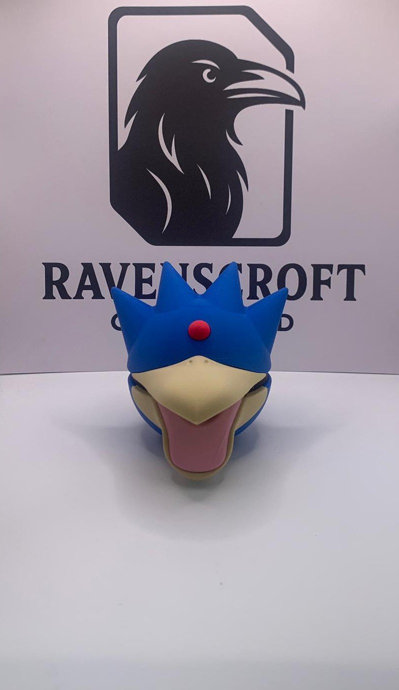 3D-Printed Golduck ball