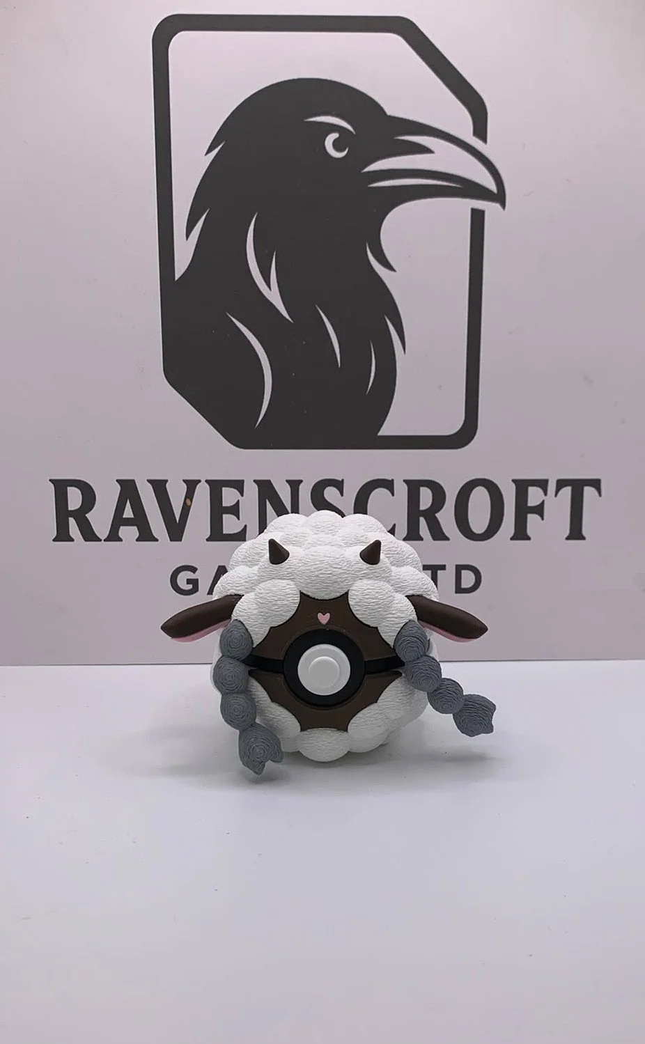 Wooloo  Character Ball | 3D Printed Display Collectable