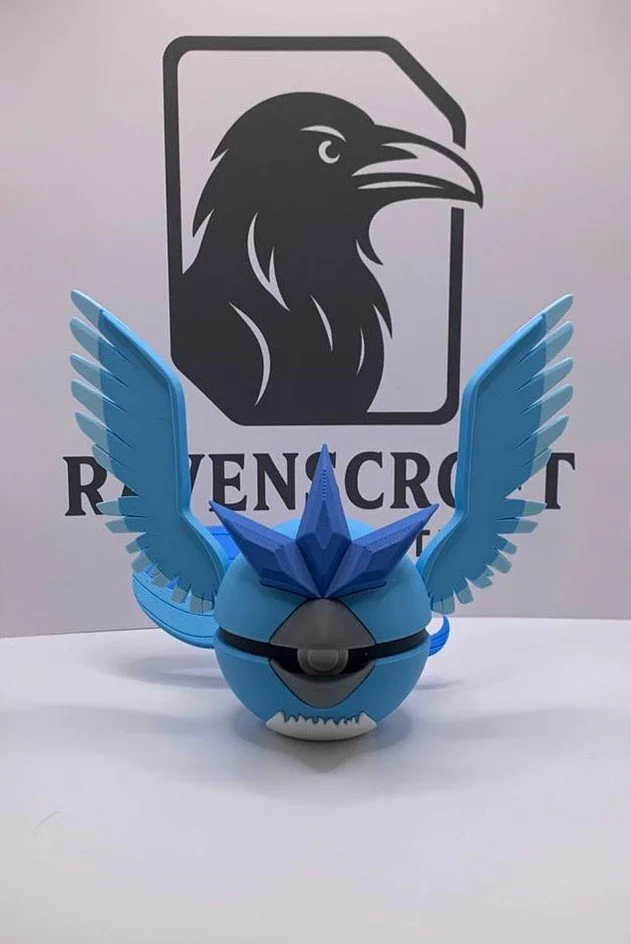 Articuno Character Ball | 3D Printed Display Collectable