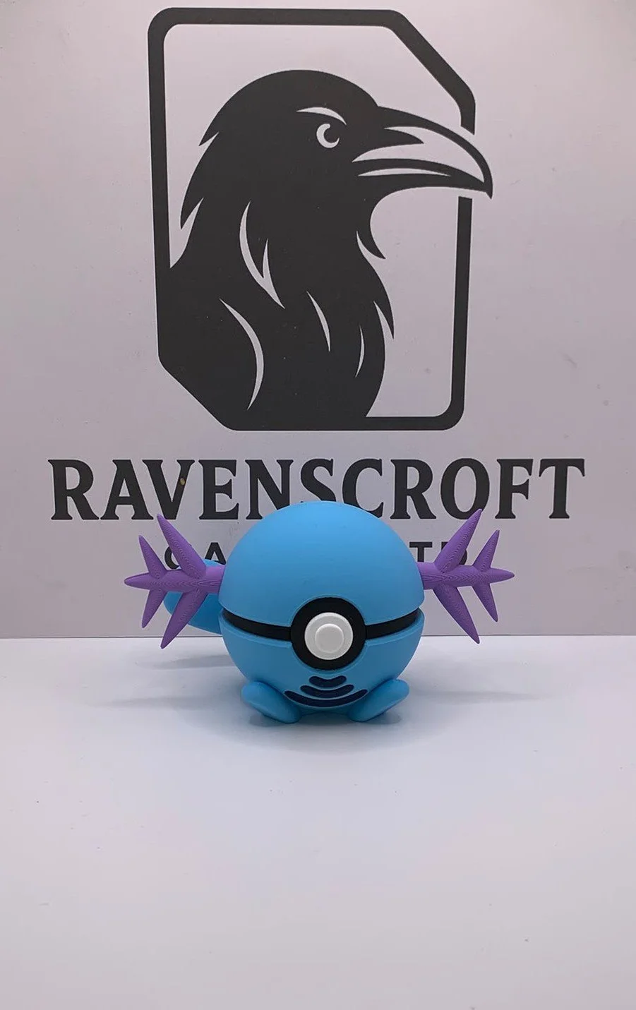 Wooper  Character Ball | 3D Printed Display Collectable