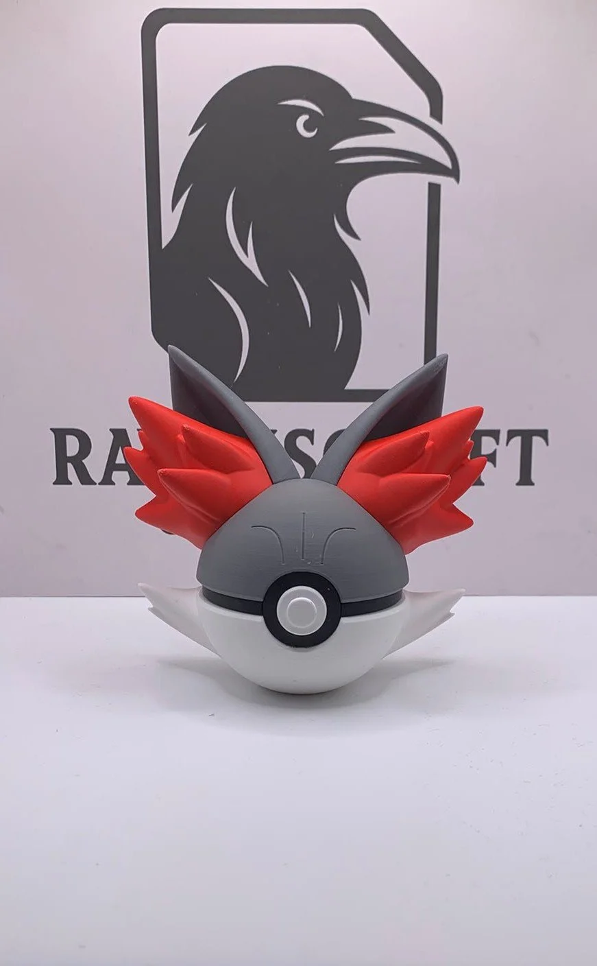 Shiny Fennekin Character Ball | 3D Printed Display Collectable