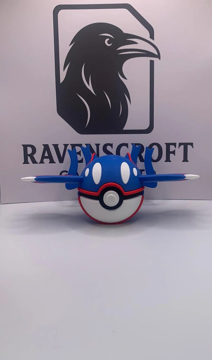 3D-Printed Kyogre ball