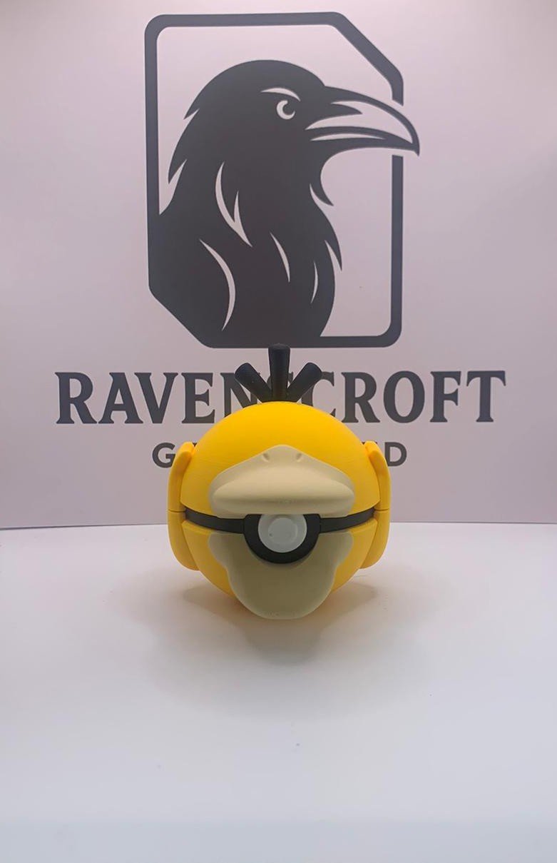 3D-Printed Psyduck ball