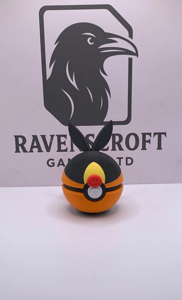 Tepig  Character Ball | 3D Printed Display Collectable