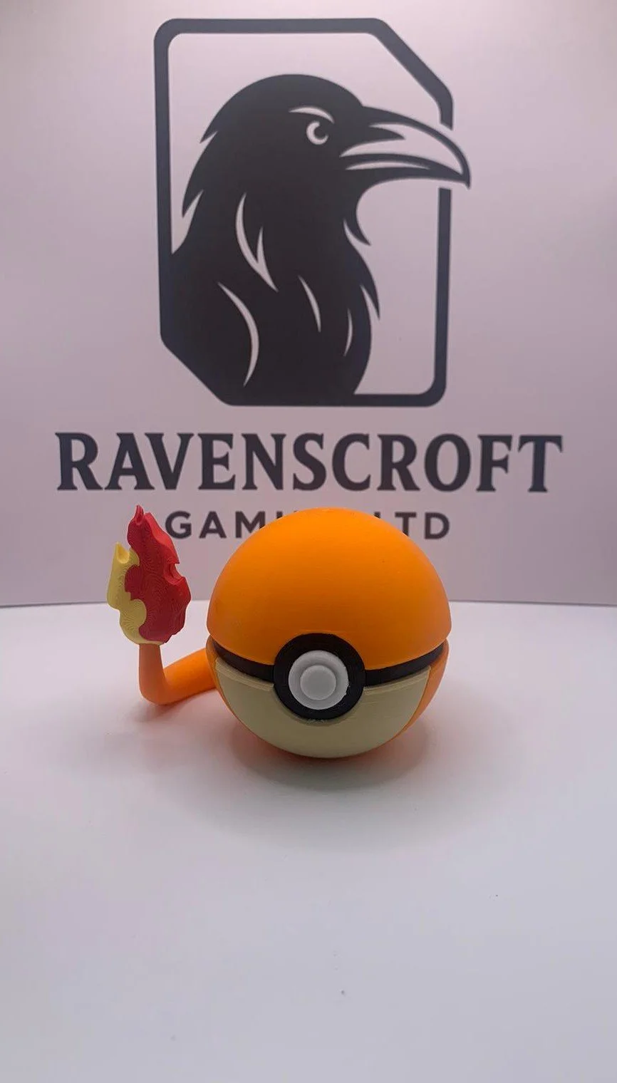 Charmander Character Ball | 3D Printed Display Collectable