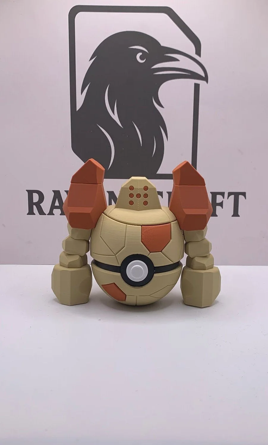 Regirock  Character Ball | 3D Printed Display Collectable