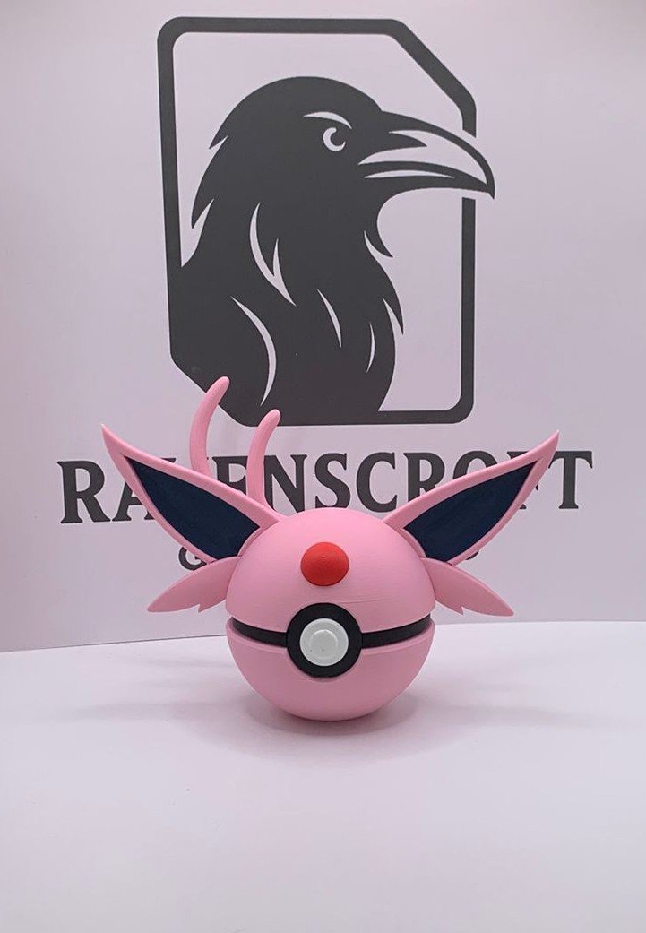 Espeon Character Ball | 3D Printed Display Collectable