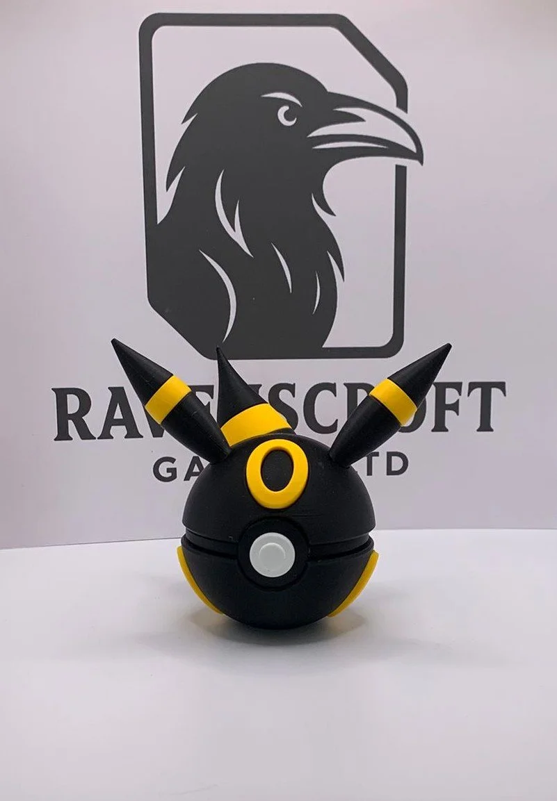 Umbreon  Character Ball | 3D Printed Display Collectable