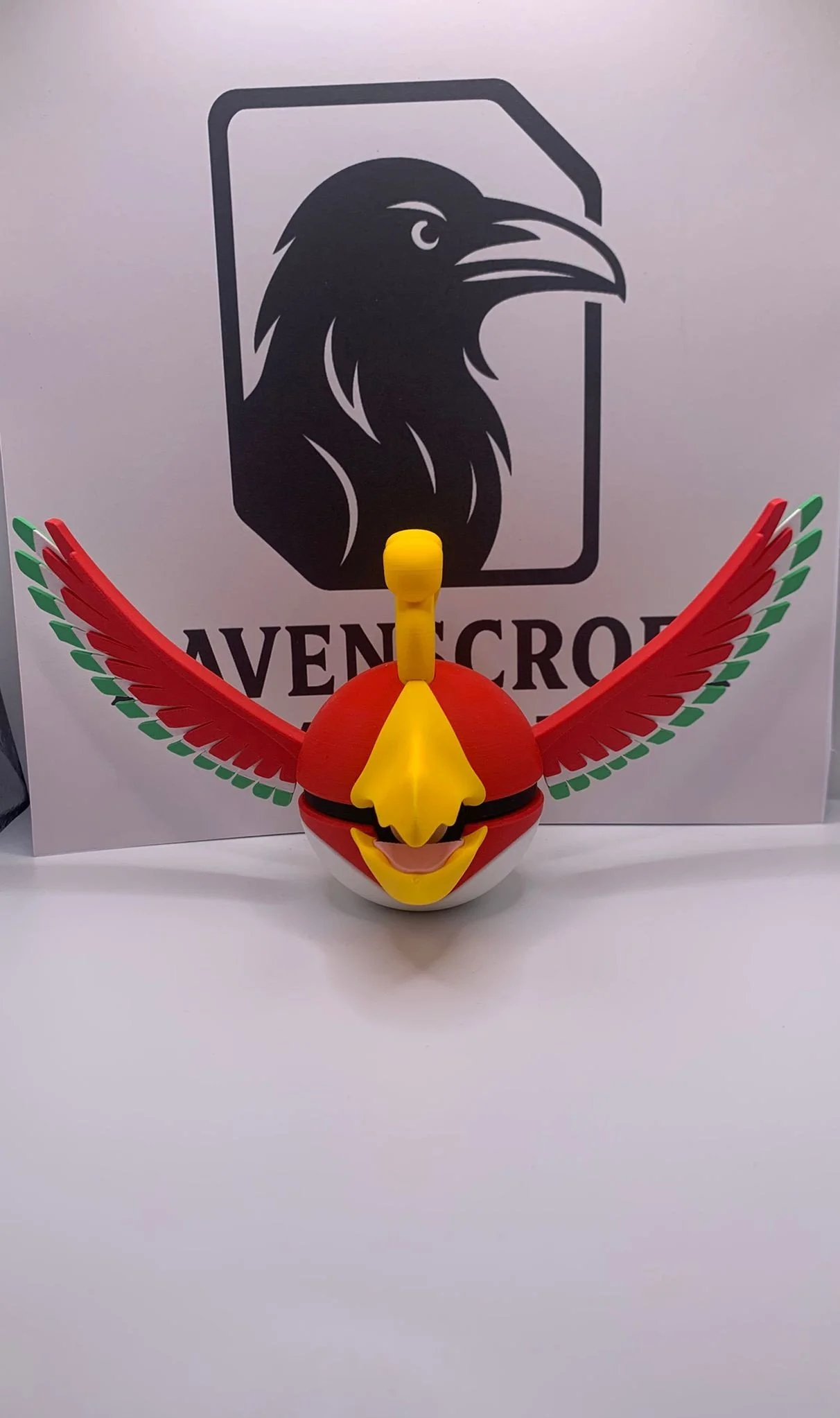 Ho-oh Character Ball | 3D Printed Display Collectable